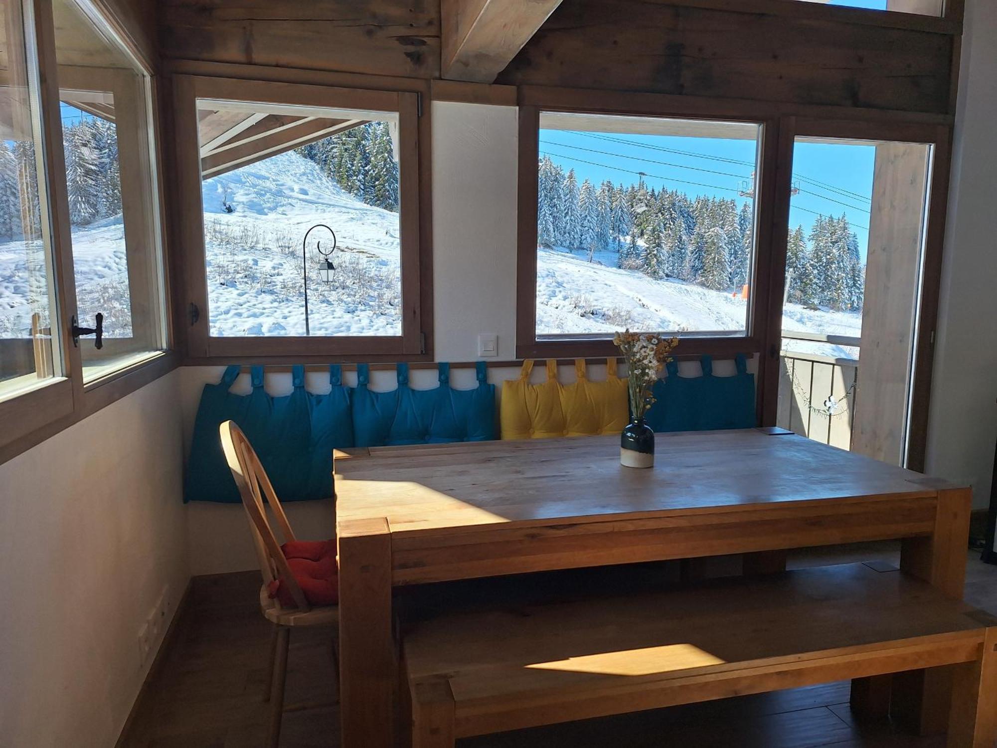 Les 7 Laux Immobilier Chalet F Prapoutel Bagian luar foto